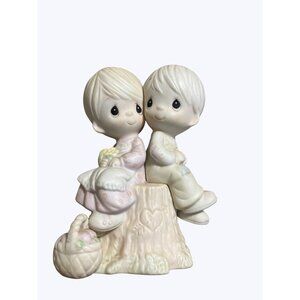 Precious Moments 1978 Jonathan & David Love One Another Figurine Enesco Imports